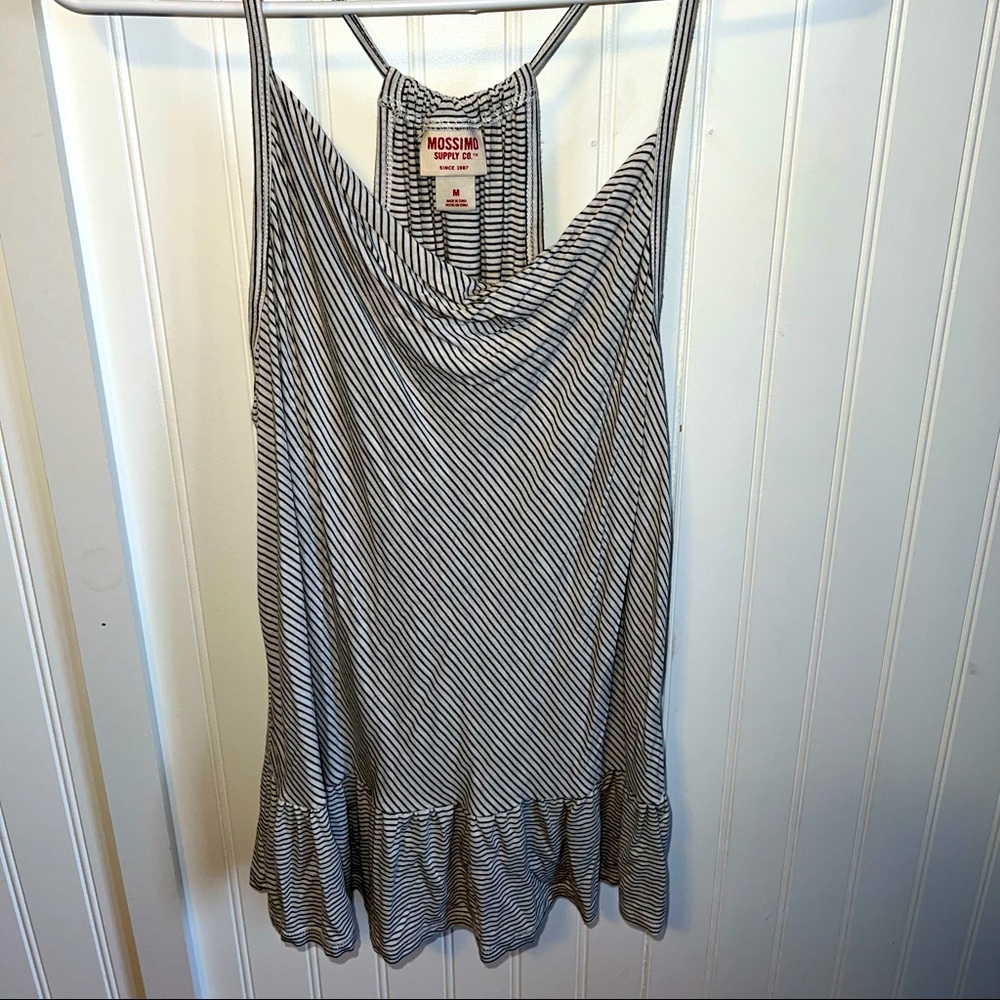 Striped Racerback Tank Top